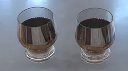 Simple drinking glass