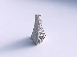 Vase grounded triangle 3D print model