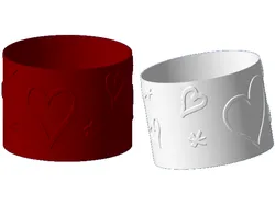 Curved Lithophanes