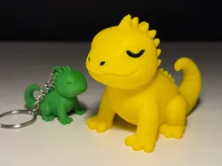 Cute Lizard - Free 3D Print Model