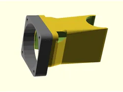 E3Dv6 Fan Duct for Mendel90 - Smuk remix
