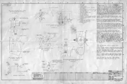 International Harvester Size D Engineering Drawing Template