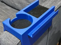 LoveSac Style Cup Holder for Angled Sides - Free 3D Print Model