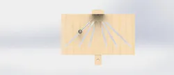 Simple Pendulum with bob stopper