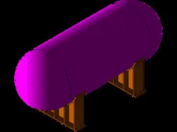 Simple pressure vessel
