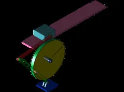 Simple Wheel/Crank and Slider Mechanism