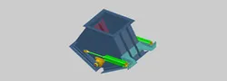 Single Blade Diverter Chute