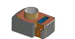 Single Cylinder Engine Block