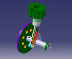 single cylinder engine