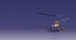 single seater helicopter
