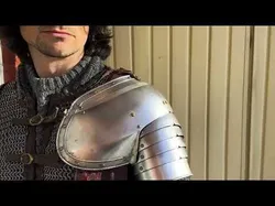 16th Century Plate Pauldron Shoulder Armor 3D print model