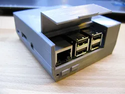 BabyNES Raspberry Pi B+ case with vents