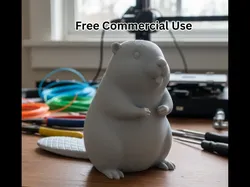 Beaver Statue - Free 3D Print Model