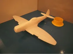 Clipped Wing Spitfire MK XVI with Bubble Canope