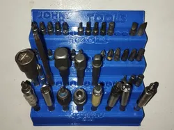 Hexagonal Bit Holder 6.35mm(1/4") - Free 3D Print Model