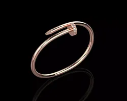 Juste un clou Nail Bracelet 15 Size with Gems N83 3D print model