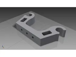 Multicopter parallel tube mount 30mm (10mm)