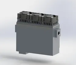 Six-Stage Closed Loop Pulsating Heat Pipe (CLPHP) Hydrogen Distiller with Speed Controlled Active Fan Cooling