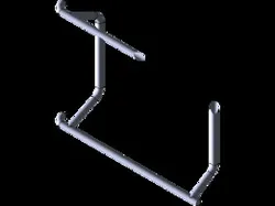 Skid landing gear configuration