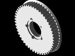 Skike 5" pneumatic wheel pulley