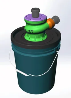 SL_ST TS_CS-01 (Two-stage Cyclone Separator)