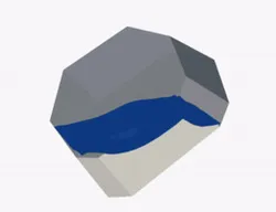 Sloshing Tank Simulation with 6 DOF