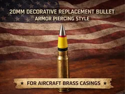 20mm Decorative Bullet– Armor Piercing Style dummy - Free 3D Print Model
