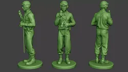 American Tank Crew unit ww2 Talk2 ATC1 3D print model