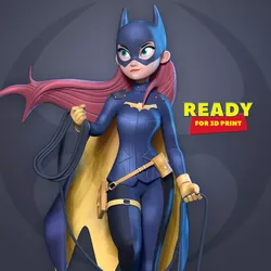 Bat girl 3D print model