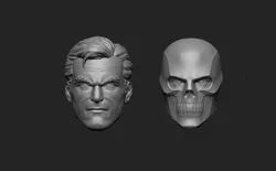 Black Mask - Headsculpt for Action Figures 3D print model