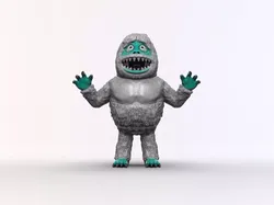 Bumble The Abominable Snow monster of the North 1964 3D print model