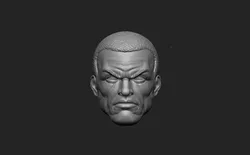 Calvin Ellis - Headsculpt for Action Figures 3D print model 3D print model