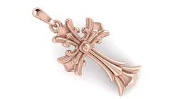 CROSS PENDANT CR187 3D print model