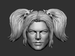 Dr Quinn - Headsculpt for Action Figures 3D print model