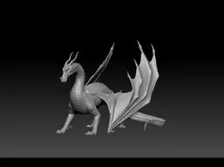 Dragon of Sky Tribe from Wings of Fire 3D print model