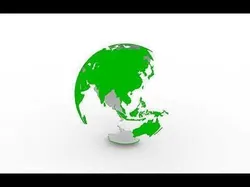 Earth globe 3D print model