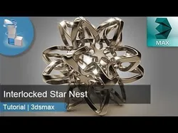 Interlocked Star Nest 3D print model