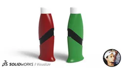 Small Plastic Bottle Concept Design (Requested)