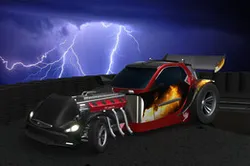 Smart Fortwo hotrod (hot rod) - solid model