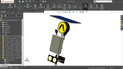 Smart Street Light Self-powered  and efficient