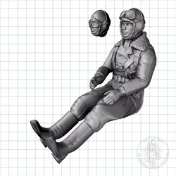 Soviet Female Pilot 3D print model