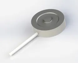 Subminiature button load cell 50kg 100kg compression force sensor