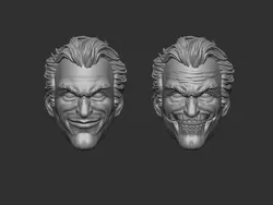 The Joker - Headsculpt for Action Figures 3D print model