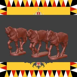28mm Austrian Generals Horses 1848-66