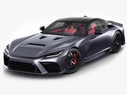 3D Toyota GR GT
