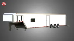 44 ft Custom Enclosed Gooseneck Trailer