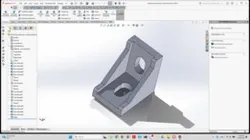 Aluminum Extrusion Corner Bracket [ STORM ]