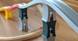 Bridge pillar for Ikea/Brio train track