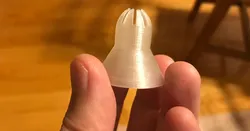 Cake decorating tip (drop flower nozzle)