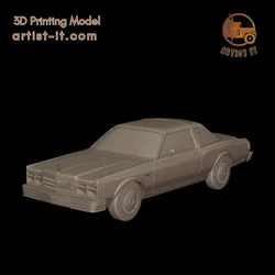 Chrysler lebaron 1979 3d print model 3D Print Model in Automotive 634889